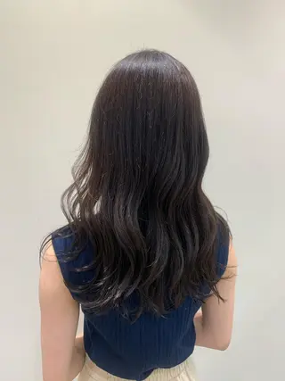 セミロング 森野美咲🇰🇷 レイヤー/顔周りのヘアスタイル