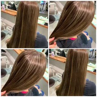 ロング カラー ヘアアレンジ 指名支持率NO.1 スタイリストのヘアスタイル