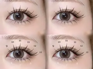 マツエク・マツパ foi by eyeartistsのマツエク・マツパデザイン