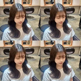 ロング カラー 店長✨️韓国ヘア✖️ 髪質改善カラー／純大のヘアスタイル