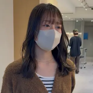 ミディアム カラー noa/ 渋谷のヘアスタイル