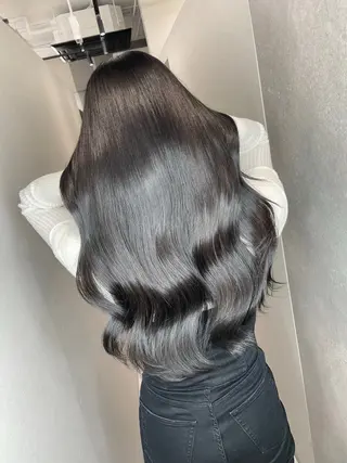 ロング カラー 今井 勝也のヘアスタイル