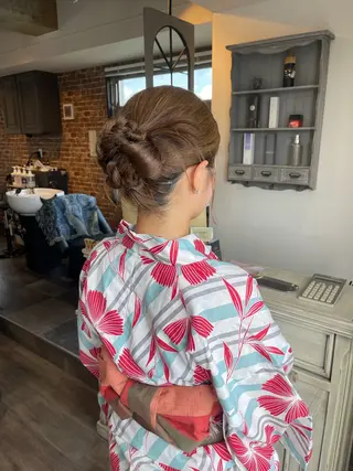 ロング ヘアアレンジ Felice Erikaのヘアスタイル