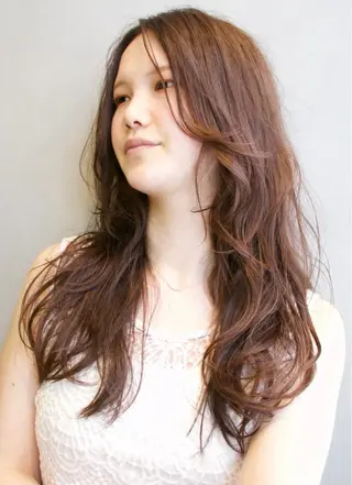 ロング 入江 直生のヘアスタイル