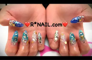ロング カラー ネイル R*NAIL .comのネイルデザイン