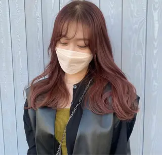 ロング 築地 なずなのヘアスタイル