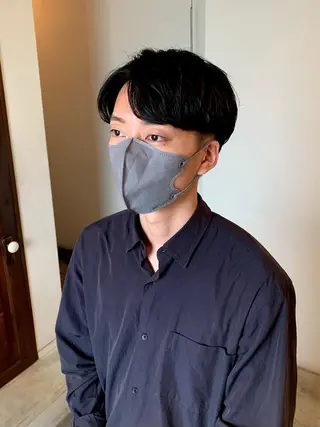 ショート パーマ メンズ room3小出 奈央子のヘアスタイル