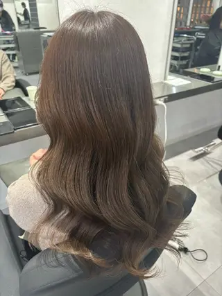 ロング カラー 韓国透明感🇰🇷 SAKURAのヘアスタイル