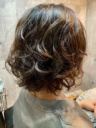 ショート パーマ 小野 【髪質改善】のヘアスタイル