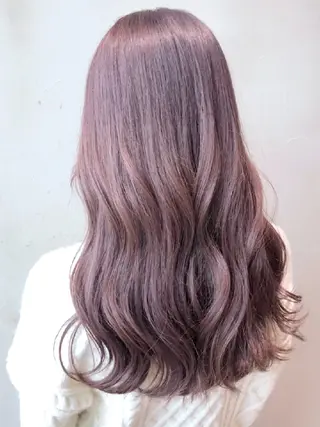 セミロング カラー [MOK京都北白川店 ]黒田蓮音のヘアスタイル