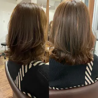 ミディアム 加藤 泰輔のヘアスタイル