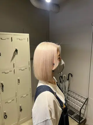 ミディアム カラー 韓国レイヤーカット /REIのヘアスタイル