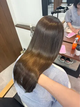 ロング カラー 艶髪カラー/view ひなのヘアスタイル