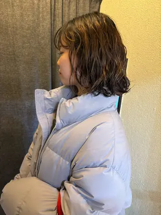 ショート パーマ ヘアアレンジ Opus🐕kato Mizuki🐕のヘアスタイル