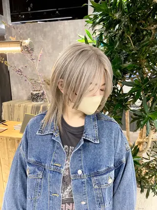 ショート 【.ico】心斎橋/ ウルフ/飛田ゆうきのヘアスタイル