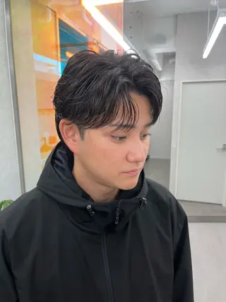 パーマ ヘアアレンジ メンズ 齊藤 大地のヘアスタイル