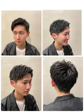 ショート メンズ 💈メンズ無料カット 💈河邊和也のヘアスタイル