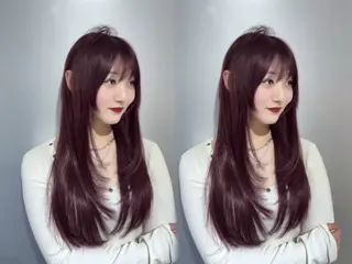 ロング 新宿♡暖色カラー/ エクステ/スズ🍒のヘアスタイル