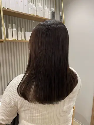 セミロング Jr.stylist 彩乃のヘアスタイル