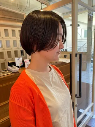 ショート カラー メイクス表参道所属・ショート/ボブ 矢野湧也のヘアスタイル