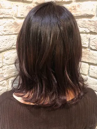 ミディアム echelle所属・るな/echelle 【カットモデル募集】のヘアスタイル