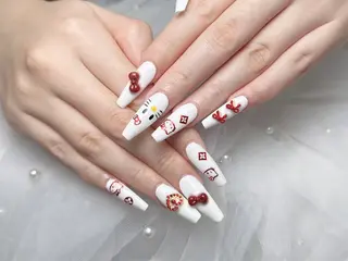 ネイル チョウ チョウのネイルデザイン