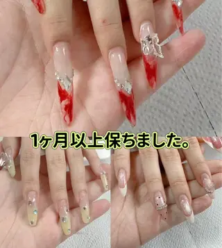 ネイル 小 雨のネイルデザイン