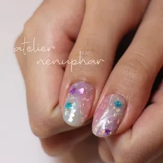 ネイル L’atelier Nenuphar所属・nénuphar misaのネイルデザイン