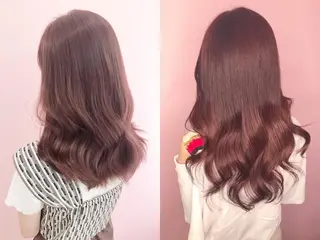 ミディアム 💎馴染むエクステ ×カラーTOMO💎のヘアスタイル
