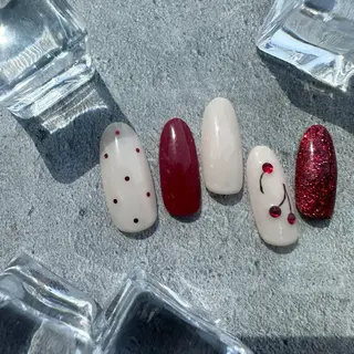 ネイル ⭐︎休業中の練習⭐︎ JNA認定講師髙橋のネイルデザイン