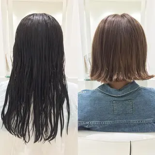 ショート カラー MERu所属・MERu/高橋裕之 /レイヤー/艶カラーのヘアスタイル