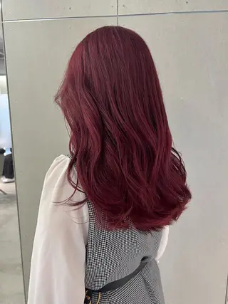 ロング カラー GEM lit所属・名駅/GEM lit risaのヘアスタイル