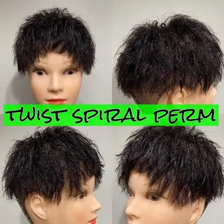 パーマ メンズ メンズブリーチカラー /パーマ ごーた立川のヘアスタイル