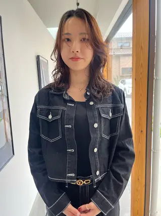 ミディアム heir studio Baretta所属・山本 銀次郎のヘアスタイル