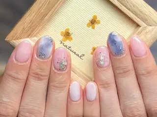 ショート ネイル ネイルサロン　リリーブランシュ所属・森 瑞紀のネイルデザイン