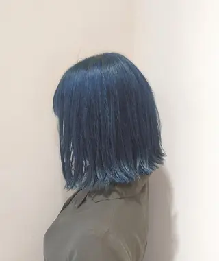 ミディアム カラー iss所属・メンズ/パーマ特化 /波巻き/林洋平のヘアスタイル