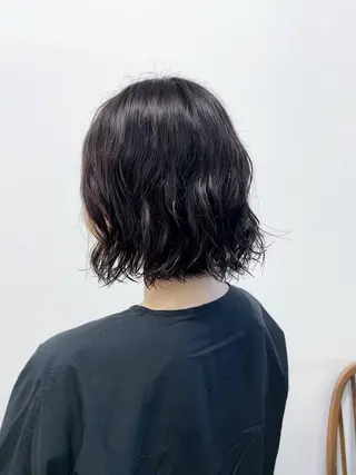 ショート パーマ はいとう　なえ Beretのヘアスタイル