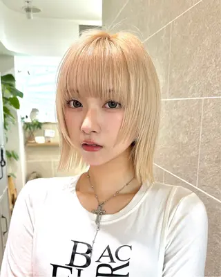 ミディアム 全レングスカット 特化🫧新井啓吾のヘアスタイル