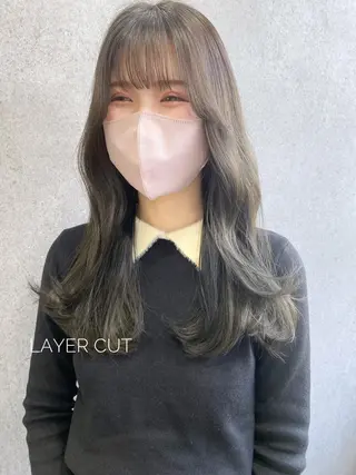 ロング カラー clomus所属・YUKA 🍒ツヤ髪改善のヘアスタイル