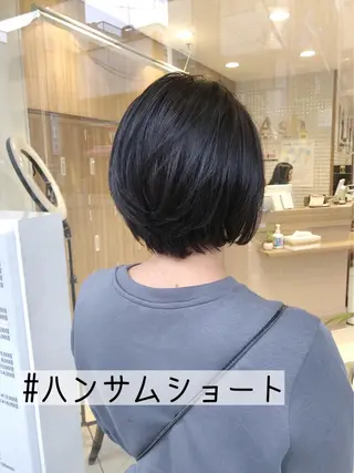 ショート カラー ヘアアレンジ メンズパーマ特化/ KAORU/店長のヘアスタイル