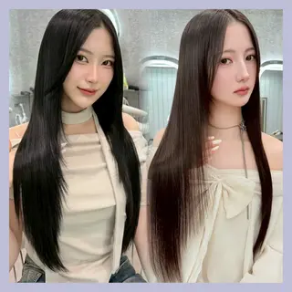 ロング 大宮レイヤーカット ハッシュ　柏崎颯刀のヘアスタイル