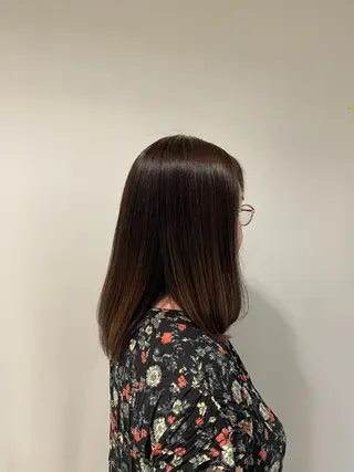 ミディアム カットモデル 🦋‪熊田 史織のヘアスタイル