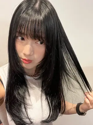 ロング カラー 渋谷🎀透明感カラー レイヤー/mikuのヘアスタイル