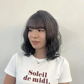 カラー ブリーチ/ハイトーン ボブ🐥HIYORIのヘアスタイル