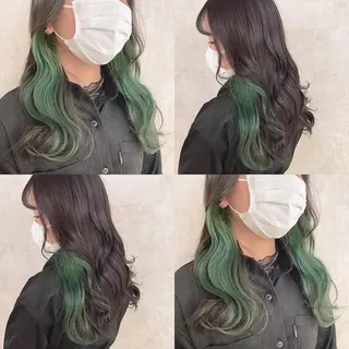 カラー 渋谷:インナーカラー ／🍒エリカ🍒のヘアスタイル