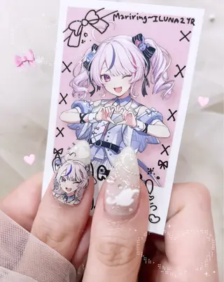 ネイル ️🫧みつき/ 渋谷/痛ネイル️🫧のネイルデザイン