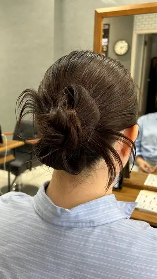 ミディアム ヘアセット/艶カラー emi🍒のヘアスタイル