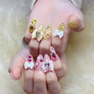 ロング 💜MIYA nail川崎店のネイルデザイン