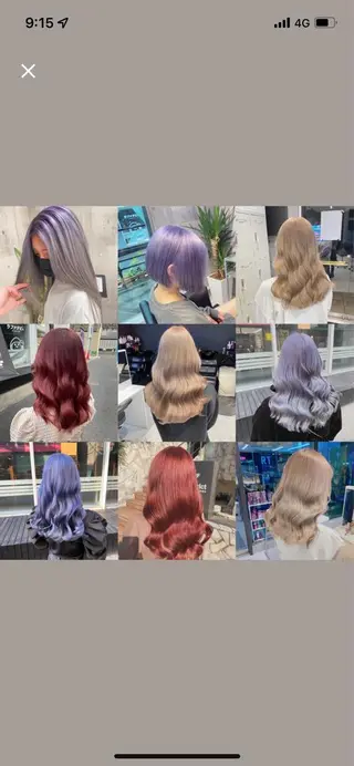 ロング カラー NEWONE所属・beige🧸 pink🎀のヘアスタイル