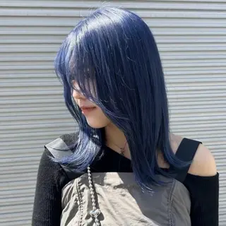 ミディアム 黒染め剥がし/ 黒髪卒業ヘア👑涼介のヘアスタイル